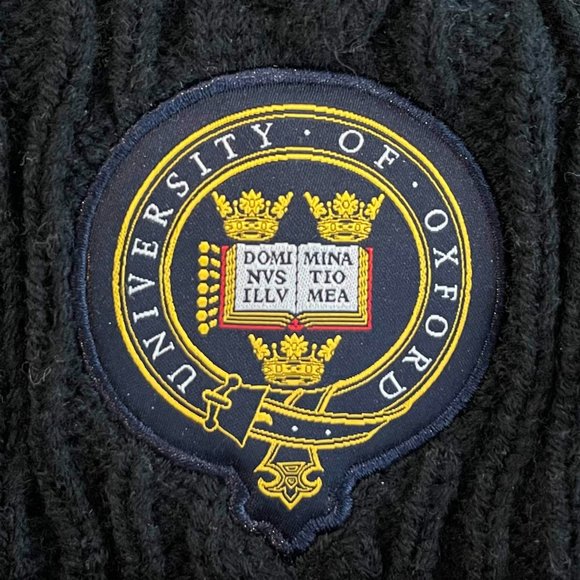 University of Oxford Winter Hat Toque Beanie - Picture 2 of 4